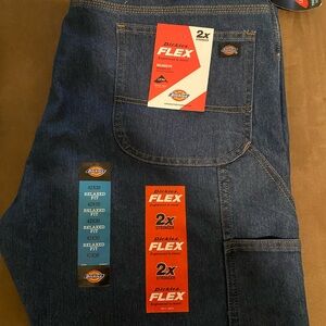 NWT Dickies Flex Relaxed Fit Jean 42x30